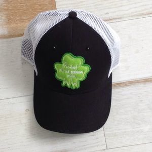 Past blue ribbon baseball hat